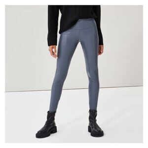 NWT Joe Fresh Cyberpunk Urban Streetwear Modern Stretch Gloss Leggings 1X